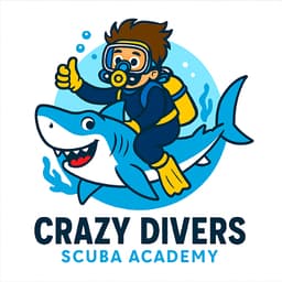 Crazy Divers Scuba Academy logo