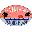 Diverland Summer Island logo
