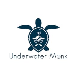 Underwater Monk Dive School logo
