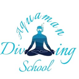 Aquaman Diving School logo
