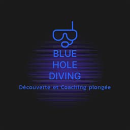 BLUE HOLE DIVING logo