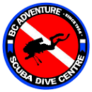 BC ADVENTURE DIVE CENTRE logo