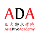 亚太潜水学院 logo