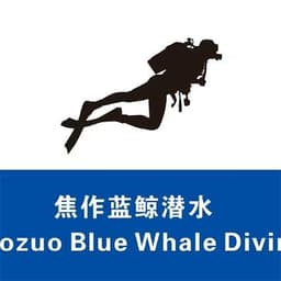 蓝鲸潜水 logo