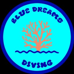 BLUE DREAMS DIVING logo